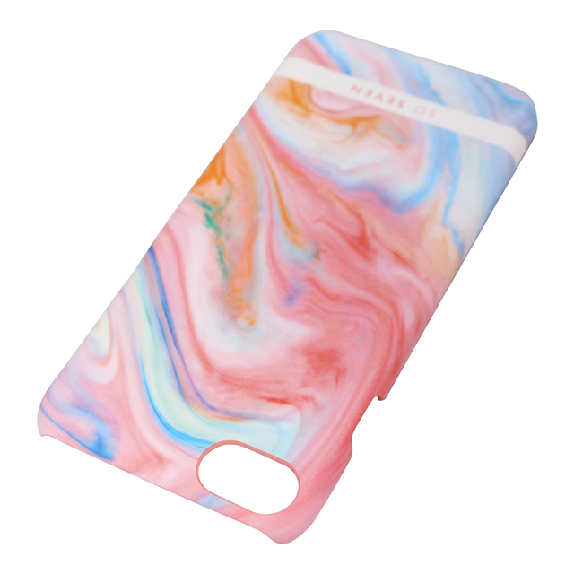 【iPhoneSE(第3/2世代)/8/7 ケース】CARRARE MARBLE (ピンク)サブ画像