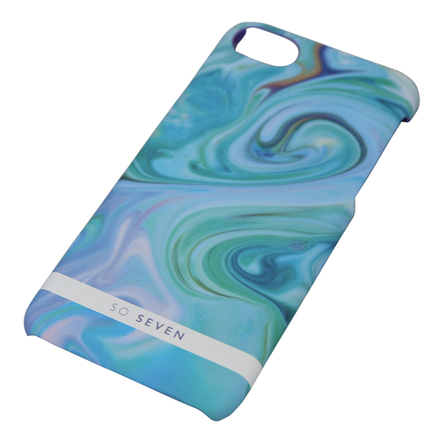 【iPhoneSE(第3/2世代)/8/7 ケース】CARRARE MARBLE (ブルー)goods_nameサブ画像