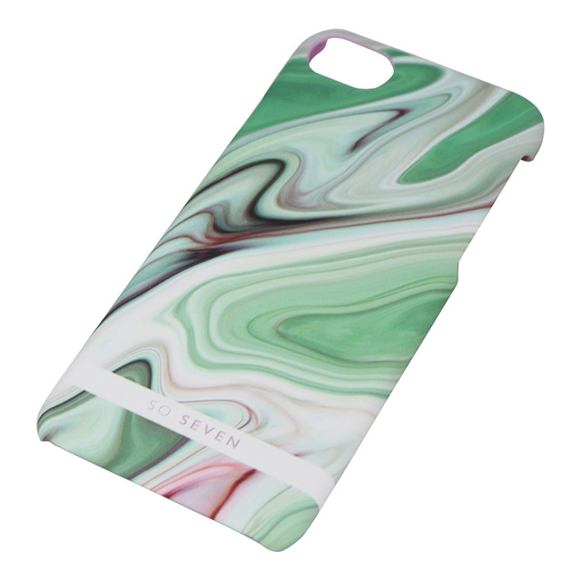 【iPhoneSE(第3/2世代)/8/7 ケース】CARRARE MARBLE (グリーン)goods_nameサブ画像