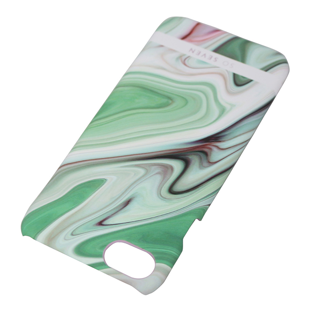 【iPhoneSE(第3/2世代)/8/7 ケース】CARRARE MARBLE (グリーン)goods_nameサブ画像