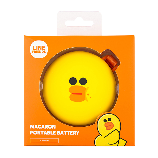 LINE FRIENDS マカロンモバイルバッテリー 5200mAh (サリー)goods_nameサブ画像