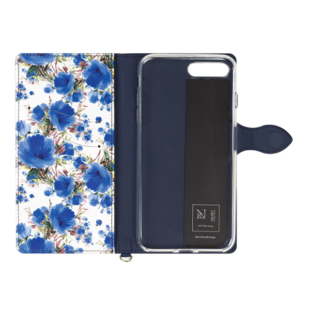 【iPhone8 Plus/7 Plus ケース】Fleur (Navy)サブ画像