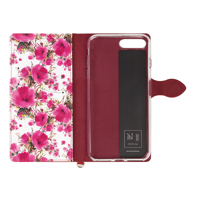 【iPhone8 Plus/7 Plus ケース】Fleur (Wine Red)goods_nameサブ画像