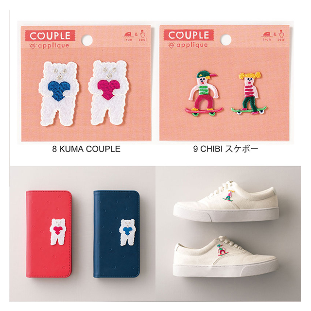 APPLIQUE COUPLE (KUMA COUPLE)goods_nameサブ画像