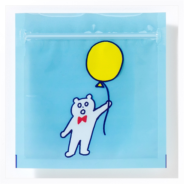Zipper Bag Sサイズ (KUMA-balloon)サブ画像