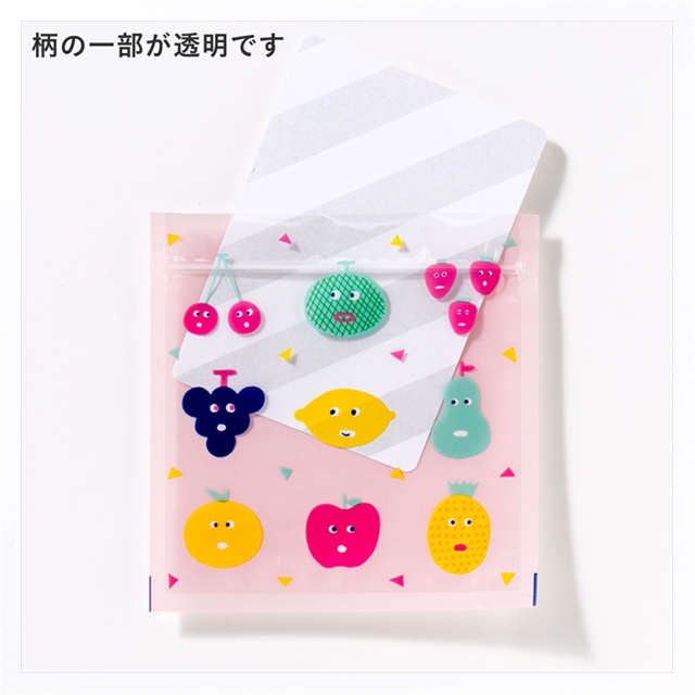 Zipper Bag Mサイズ (FRUITSCHAN)goods_nameサブ画像