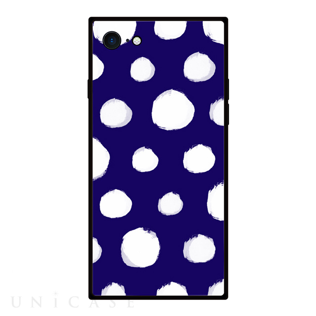 【iPhoneSE(第3/2世代)/8/7 ケース】TILE ドット (NAVY)