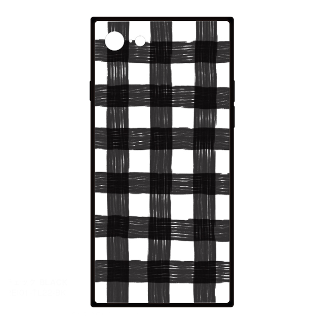 【iPhoneSE(第3/2世代)/8/7 ケース】TILE チェック (BLACK)goods_nameサブ画像