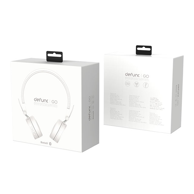 【ワイヤレスイヤホン】defunc Bluetooth Headphone GO (White)goods_nameサブ画像