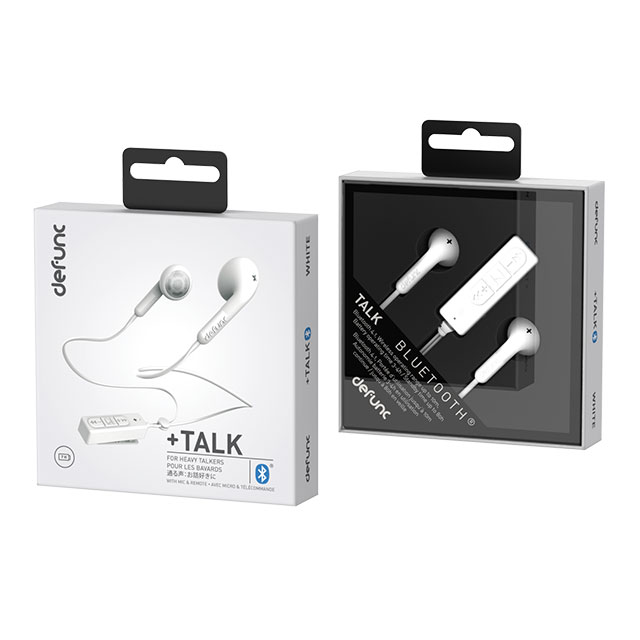 【ワイヤレスイヤホン】defunc Bluetooth Earbud + TALK (White)goods_nameサブ画像