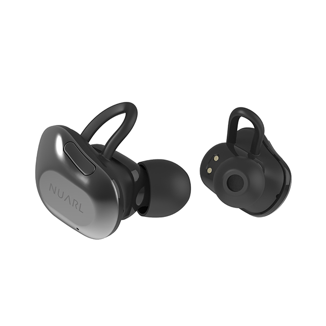 【完全ワイヤレスイヤホン】NT01 HDSS True Wireless Stereo Earphones (ブラックシルバー)サブ画像