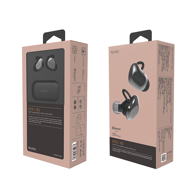 【完全ワイヤレスイヤホン】NT01 HDSS True Wireless Stereo Earphones (ブラックシルバー)サブ画像