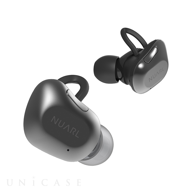 【完全ワイヤレスイヤホン】NT01 HDSS True Wireless Stereo Earphones (ブラックシルバー)