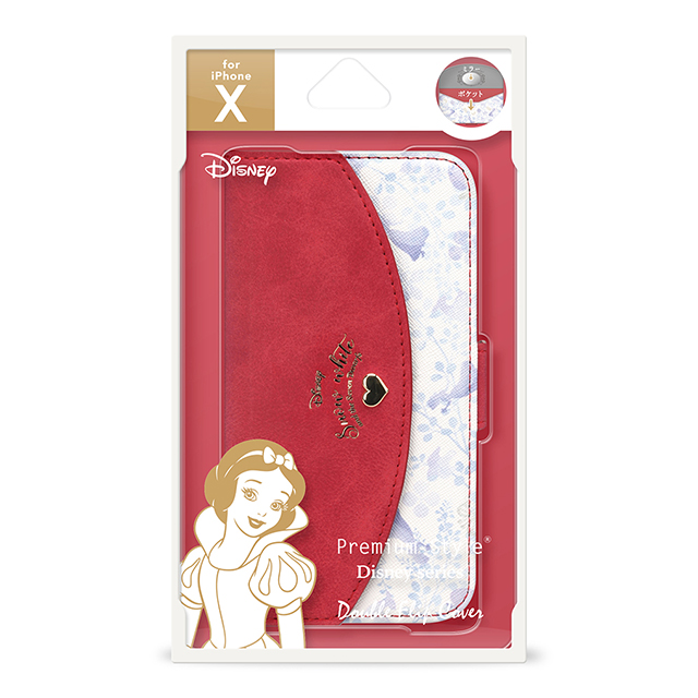 【iPhoneXS/X ケース】Disney series ダブルフリップカバー (白雪姫)goods_nameサブ画像