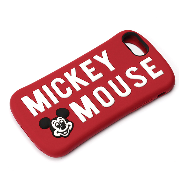 【iPhoneSE(第3/2世代)/8/7/6s/6 ケース】シリコンケース (ミッキーマウス/レッド)goods_nameサブ画像