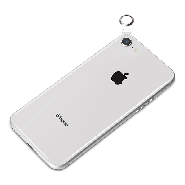 【iPhoneSE(第2世代)/8/7 フィルム】カメラレンズ プロテクターセット (シルバー)goods_nameサブ画像