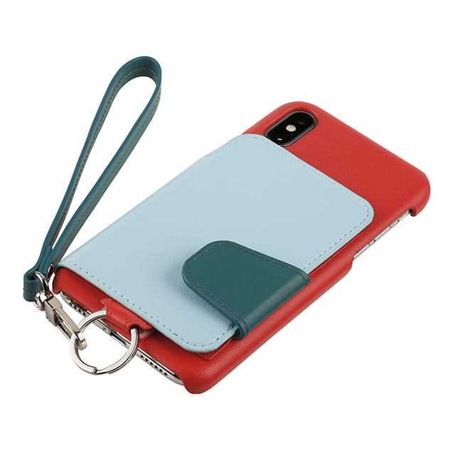 【iPhoneXS/X ケース】Leather Case (Scarlett Sky)サブ画像