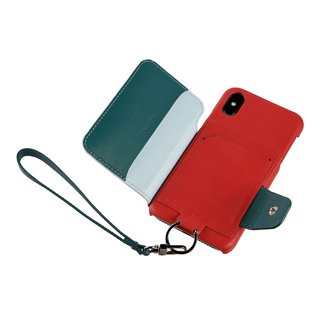 【iPhoneXS/X ケース】Leather Case (Scarlett Sky)goods_nameサブ画像