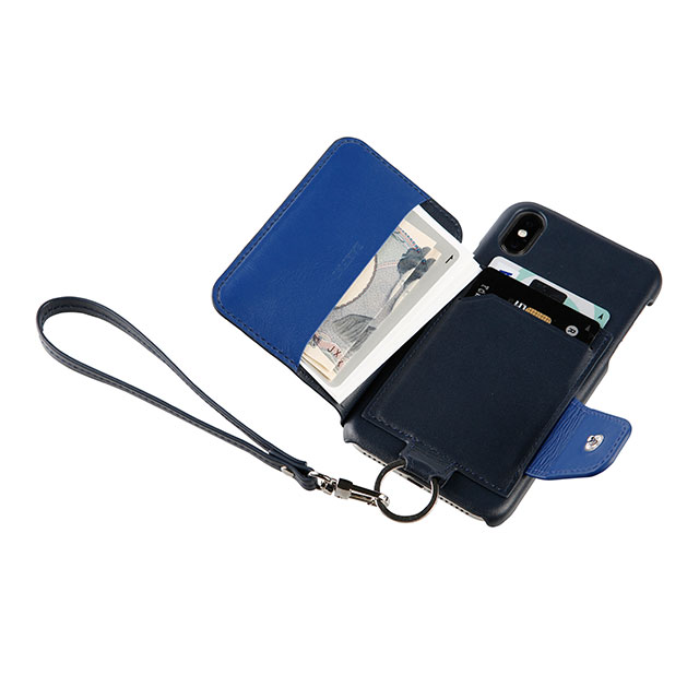 【iPhoneXS/X ケース】Leather Case (Ursula Blue)サブ画像