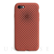 【iPhone8/7 ケース】Mesh Case (Terracotta)