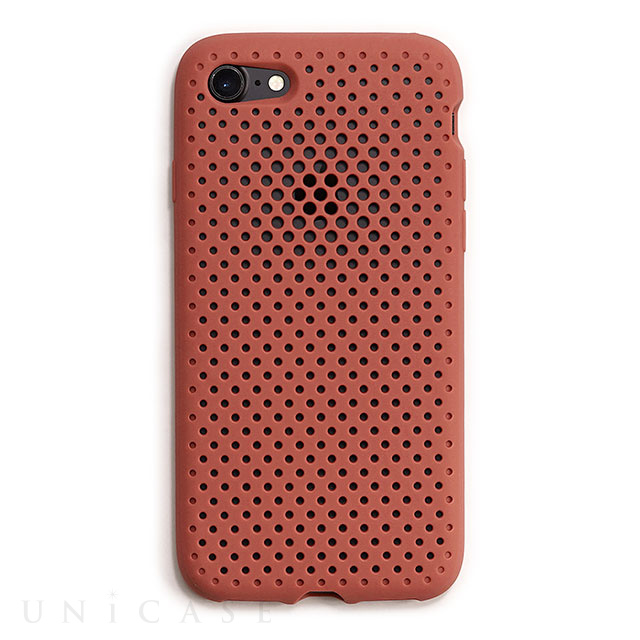 【iPhone8/7 ケース】Mesh Case (Terracotta)