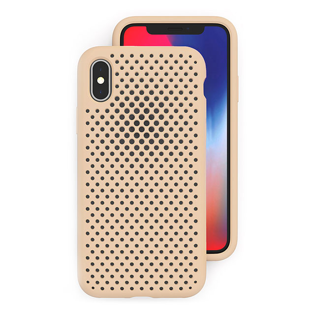 【iPhoneXS/X ケース】Mesh Case (Ivory)サブ画像