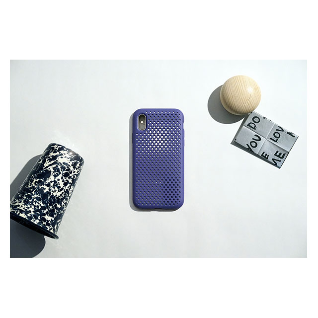 【iPhoneXS/X ケース】Mesh Case (Neo Blue)goods_nameサブ画像