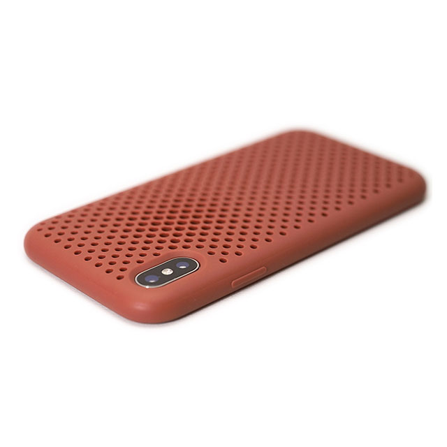 【iPhoneXS/X ケース】Mesh Case (Terracotta)サブ画像