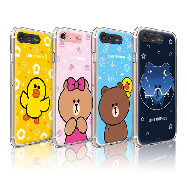 【iPhone8/7 ケース】LIGHT UP CASE (ブラウン アンド サリー)goods_nameサブ画像