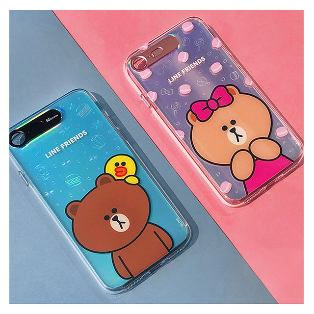 【iPhone8/7 ケース】LIGHT UP CASE (ブラウン アンド サリー)goods_nameサブ画像