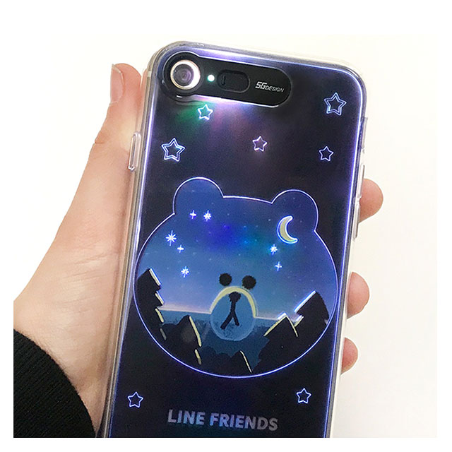 【iPhone8/7 ケース】LIGHT UP CASE (ブラウン アンド サリー)goods_nameサブ画像