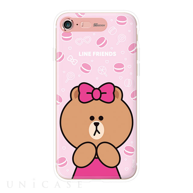 【iPhone8/7 ケース】LIGHT UP CASE (チョコマカロン)