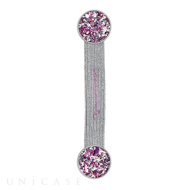 Grip Straps (Pink Glitter)