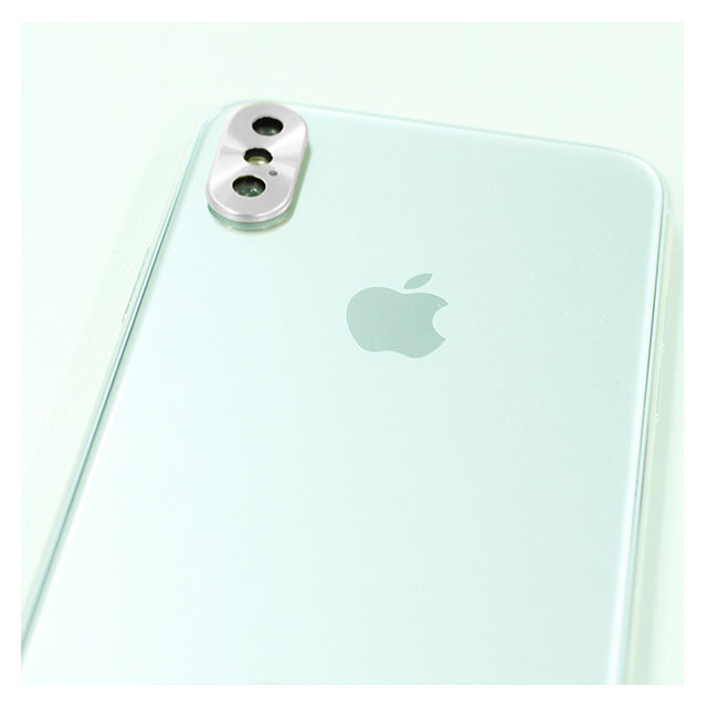 【iPhoneX】背面カメラレンズ保護キャップ レンズガードプロテクター (シルバー)goods_nameサブ画像