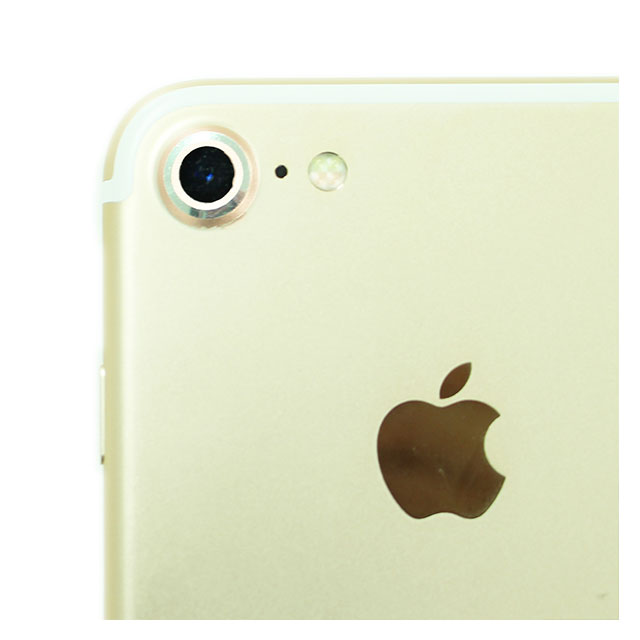 【iPhone8/7】背面カメラレンズ保護キャップ レンズガードプロテクター (ゴールド)サブ画像