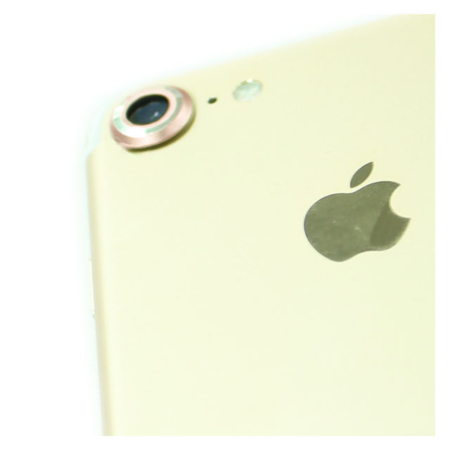 【iPhone8/7】背面カメラレンズ保護キャップ レンズガードプロテクター (ローズゴールド)サブ画像