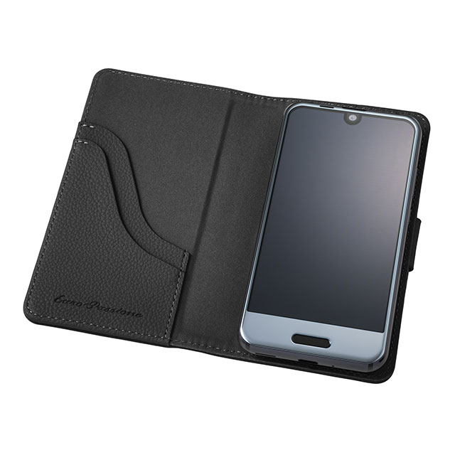 【マルチ スマホケース】”EveryCa2” Multi PU Leather Case for Smartphone M (Black)goods_nameサブ画像