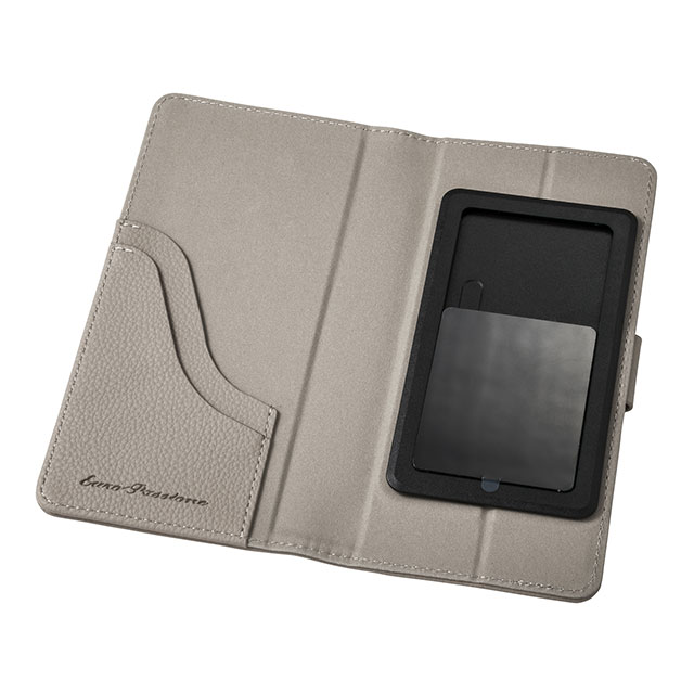 【マルチ スマホケース】”EveryCa2” Multi PU Leather Case for Smartphone L (Gray)goods_nameサブ画像