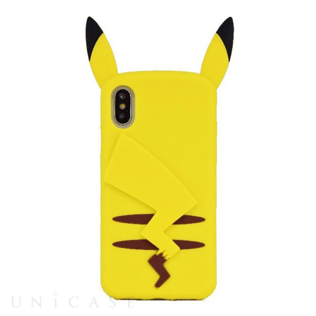 【iPhoneXS/X ケース】ポケットモンスター シリコンケース (ピカチュウ)