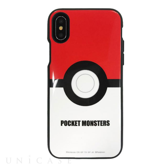 【iPhoneXS/X ケース】ポケットモンスター IIII fit (モンスターボール)