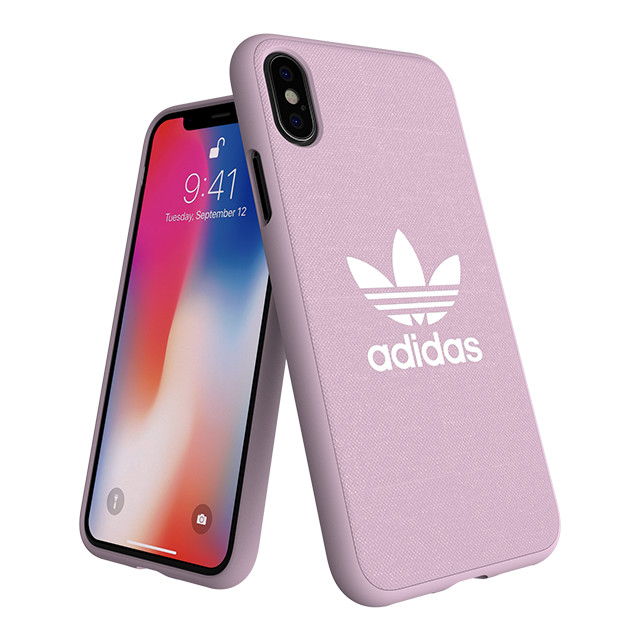 【iPhoneXS/X ケース】adicolor Moulded Case (Clear Pink)サブ画像