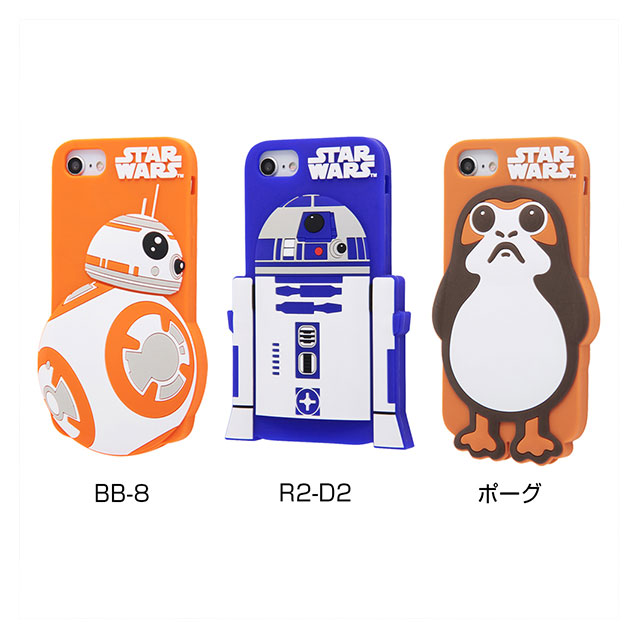 【iPhone8/7/6s/6 ケース】「スター・ウォーズ」/シリコンケース ダイカット (BB-8)goods_nameサブ画像