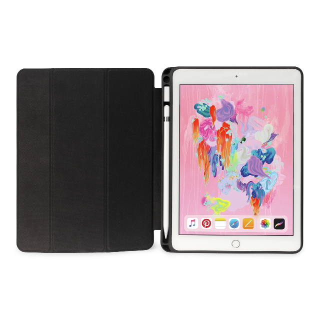 【iPad(9.7inch)(第5世代/第6世代) ケース】TORRIO Plus (Black)サブ画像