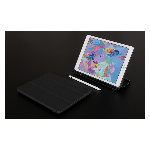 【iPad(9.7inch)(第5世代/第6世代) ケース】TORRIO Plus (Black)サブ画像