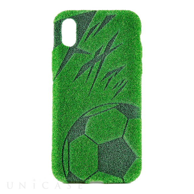 【iPhoneXS/X ケース】ShibaCAL Soccer (Ball)