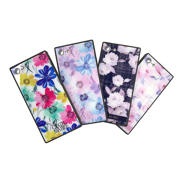 【iPhoneSE(第3/2世代)/8/7 ケース】CECIL McBEE 背面ガラス (スイートピー/PINK)goods_nameサブ画像