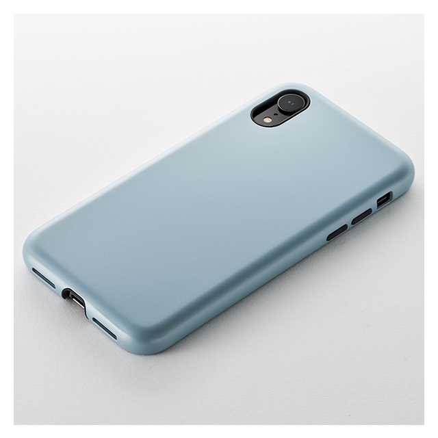 【iPhoneXR ケース】Smooth Touch Hybrid Case for iPhoneXR (Stone Blue)goods_nameサブ画像