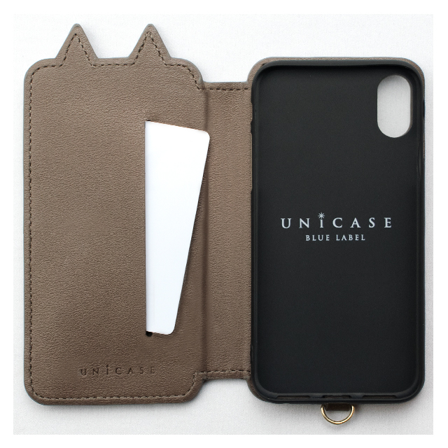 【iPhoneXS/X ケース】Tassel Tail Cat for iPhoneXS/X (Gray)サブ画像