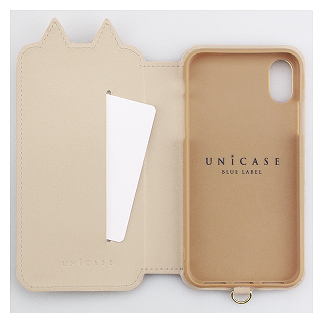 【iPhoneXS/X ケース】Tassel Tail Cat for iPhoneXS/X (Beige)サブ画像