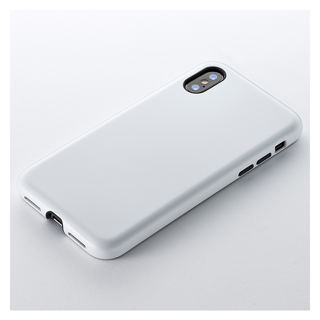 【iPhoneXS/X ケース】Smooth Touch Hybrid Case for iPhoneXS/X (Silky White)サブ画像